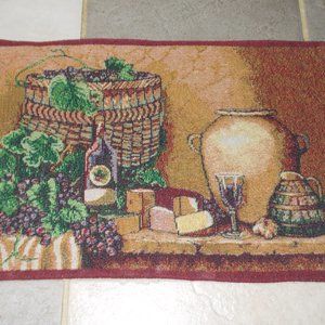 Gorgeous vintage table top tapestry